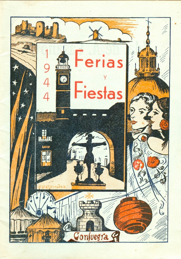 Fiestas patronales en honor al Santísimo Cristo de la Veracruz 1944 Consuegra